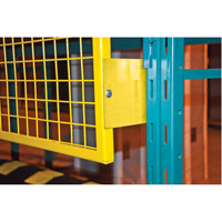 Grilles de protection arri&egrave;re pour palettier, 96" la x 48" h, Ferrures de 6" Advanced Consulting and Training Ltd.