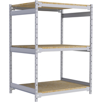 &eacute;tag&egrave;re-classeur de grande largeur, Acier, 3 Tablettes, 42" la x 32" p x 60" h Advanced Consulting and Training Ltd.