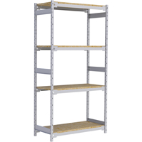 &eacute;tag&egrave;re-classeur de grande largeur, Acier, 4 Tablettes, 42" la x 18" p x 84" h Advanced Consulting and Training Ltd.