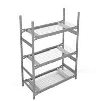 &eacute;tag&egrave;re de grande largeur, Acier, Sans boulons, Capacit&eacute; 1340 lb, 42" la x 60" h x 18" p Advanced Consulting and Training Ltd.
