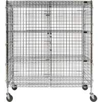 Chariot de s&eacute;curit&eacute;, Chrom&eacute;, 60" x 69" x 24", Capacit&eacute; 500 lb Advanced Consulting and Training Ltd.