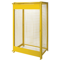 Armoires pour cylindres &agrave; gaz, nbre de bouteilles: 10, 44" , 30" , 74" , Jaune Advanced Consulting and Training Ltd.