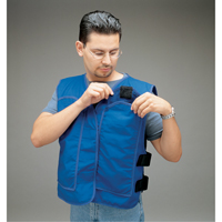 ALLEGRO INDUSTRIES Cooling Vests with Insert Pockets, Large, Royal Blue Advanced Consulting and Training Ltd.