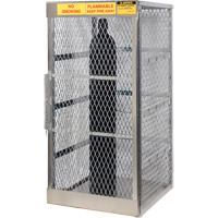 Armoires en aluminium pour bouteilles GPL, nbre de bouteilles: 10, 30" , 32" , 65" , Argent Advanced Consulting and Training Ltd.