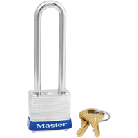 Padlock, Silver, Keyed Alike, Laminated Steel, 1-1/8" Width Advanced Consulting and Training Ltd.