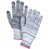 Dotted String Knit Gloves, Poly/Cotton, Single Sided, 7 Gauge, Small Advanced Consulting and Training Ltd.
