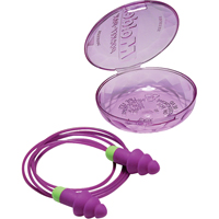 Rockets&reg; Reusable Earplugs, Corded, Bulk - Plastic Case, 27 dB NRR, One-Size Advanced Consulting and Training Ltd.