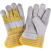 Premium Quality Fitters Gloves, Large, Split Cowhide Palm, Cotton Inner Lining Advanced Consulting and Training Ltd.