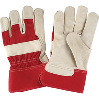 Gants d'ajusteur &agrave; paume s&egrave;che de premi&egrave;re qualit&eacute;, Grand, Paume en Cuir fleur de vache, Doublure en Coton Advanced Consulting and Training Ltd.