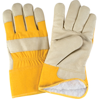 Gants d'ajusteur doubl&eacute;s pour l'hiver, Grand, Paume en Cuir fleur de porc, Doublure en Boa Advanced Consulting and Training Ltd.