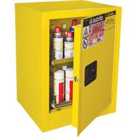 Armoire de s&eacute;curit&eacute; d'&eacute;tabli pour produits inflammables EX Sure-Grip, 24 gal., 1 Porte(s), 21" La x 27" h x 18" p Advanced Consulting and Training Ltd.
