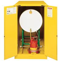 Armoires Sure-Grip EX pour entreposage de barils &agrave; l'horizontale, Capacit&eacute; de 55 gal. US, Jaune Advanced Consulting and Training Ltd.