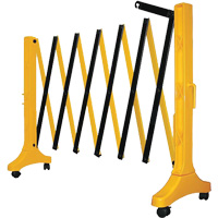 Barri&egrave;re Xpandit, 36" h x 11,5' lo, Noir/Jaune Advanced Consulting and Training Ltd.
