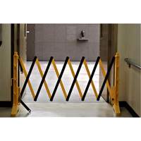 Barri&egrave;re Xpandit, 36" h x 11,5' lo, Noir/Jaune Advanced Consulting and Training Ltd.
