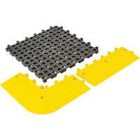 Tapis Ergodeck tout usage No 564 & No 566, PVC, 1-1/2' la c, 1-1/2' lo, 7/8" &eacute;paisseur, Charbon Advanced Consulting and Training Ltd.