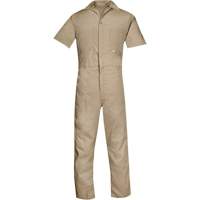 Short Sleeved Coveralls, Men's, Tan, Size Small Advanced Consulting and Training Ltd.