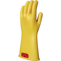 Yellow Natural Rubber Insulating Gloves, ASTM Class 0, Size 8, 11" L Advanced Consulting and Training Ltd.