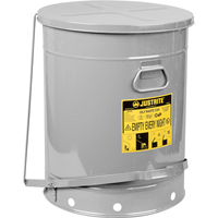 Oily Waste Cans, FM Approved/UL Listed, 21 US gal., Silver Advanced Consulting and Training Ltd.