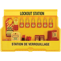 Electrical Focus Lockout Stations, Thermoplastic Padlocks, 16 Padlock Capacity, Padlocks Included Advanced Consulting and Training Ltd.