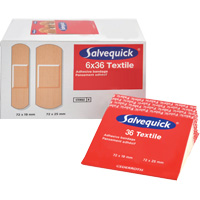 Syst&egrave;mes de distribution de bandages Salvequick - recharges st&eacute;riles, Rectangulaire/carr&eacute;e, Tissu, St&eacute;rile Advanced Consulting and Training Ltd.
