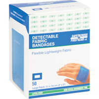 Bandages, Rectangulaire/carr&eacute;e, 3", Tissu d&eacute;tectable, St&eacute;rile Advanced Consulting and Training Ltd.