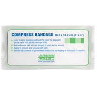 Compress (Pressure) Bandages - Sterile, 4-1/4" L x 3-1/2" W Advanced Consulting and Training Ltd.