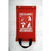 Fire Blanket, Fibreglass, 72"L x 59"W Advanced Consulting and Training Ltd.