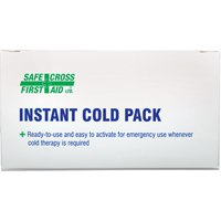 Instant Compress Packs, Cold, Single Use, 4" x 6" Advanced Consulting and Training Ltd.