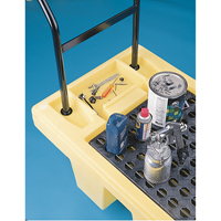 Poly-Spillcart Cart, 66.5" L x 29" W x 43.9" H, 57 US gal. Spill Cap. Advanced Consulting and Training Ltd.