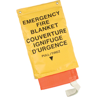 Emergency Fire Blankets, Fibreglass, 72"L x 72"W Advanced Consulting and Training Ltd.