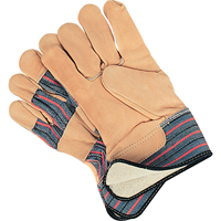 Abrasion-Resistant Winter-Lined Fitters Gloves, Large, Grain Cowhide Palm, Cotton Fleece Inner Lining Advanced Consulting and Training Ltd.