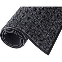 Tapis de couloir Tire-Track, Essuie-pieds/grattoir, 4' x 6' x 3/8", Charbon Advanced Consulting and Training Ltd.