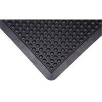Anti-Fatigue Dome Matting, Bubbled, 2' x 3' x 1/2", Black, Rubber Advanced Consulting and Training Ltd.