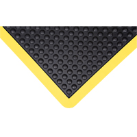 Anti-Fatigue Dome Matting, Bubbled, 2' x 3' x 1/2", Black, Rubber Advanced Consulting and Training Ltd.