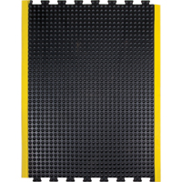 Anti-Fatigue Dome Matting, Bubbled, 3' x 4' x 1/2", Black, Rubber Advanced Consulting and Training Ltd.
