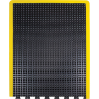 Anti-Fatigue Dome Matting, Bubbled, 3' x 4' x 1/2", Black, Rubber Advanced Consulting and Training Ltd.