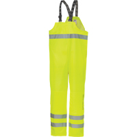 Pantalon &agrave; bavette imperm&eacute;able Narvik, Polyester, Petit, Jaune lime haute visibilit&eacute; Advanced Consulting and Training Ltd.