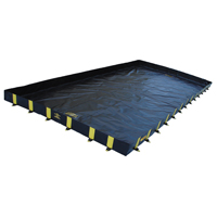 Rigid-Lock QuickBerm&reg;, 1795 gal. Capacity, 12' W x 20' L x 12" H, Stake Wall Advanced Consulting and Training Ltd.