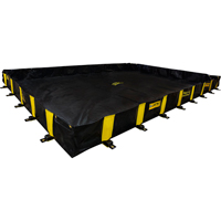 Bermes Rigid-Lock QuickBerm, Capacit&eacute; 2990 gal. US, 20' la x 20' lo x 12" h, Paroi &agrave; piquets Advanced Consulting and Training Ltd.