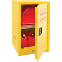 Armoire pour produits inflammables, 12 gal., 1 Porte(s), 23" La x 35" h x 18" p Advanced Consulting and Training Ltd.