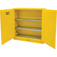 Armoire pour produits inflammables, 24 gal., 2 Porte(s), 43" La x 44" h x 12" p Advanced Consulting and Training Ltd.