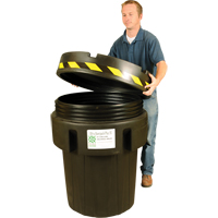 Ultra-Recycled Overpack&reg; Salvage Drum, 95 gal., Stationary Advanced Consulting and Training Ltd.