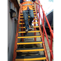 Safestep&reg; Anti-Slip Step Cover, 13.5" W x 48" L, Black & Yellow Advanced Consulting and Training Ltd.