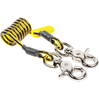 Sangle d'amarrage spirale pour outil, Spirale, Clavette double Advanced Consulting and Training Ltd.