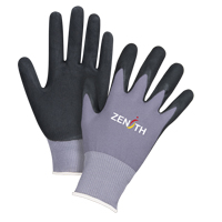 ZX-1 Premium Touchscreen Compatible Gloves, 8/Medium, Nitrile/Foam Nitrile Coating, 15 Gauge, Nylon Shell Advanced Consulting and Training Ltd.