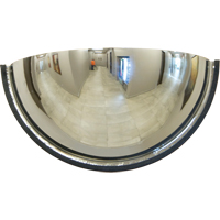 Miroir en d&ocirc;me 180°, Demi-d&ocirc;me, Dessus ferm&eacute;, Diam&egrave;tre 18" Advanced Consulting and Training Ltd.