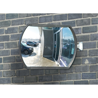 Miroir convexe rectangulaire/rond avec bras t&eacute;lescopique, 12" h x 18" la, Int&eacute;rieur/Ext&eacute;rieur Advanced Consulting and Training Ltd.