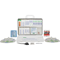 Trousse de premiers soins sp&eacute;cialis&eacute;e, Dispositif m&eacute;dical Classe 1, Boîte en plastique Advanced Consulting and Training Ltd.