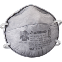 Respirateurs contre les particules 8247, R95, Certifi&eacute; NIOSH Advanced Consulting and Training Ltd.