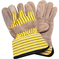Double-Palm Fitters Gloves, Large, Split Cowhide Palm, Cotton Inner Lining Advanced Consulting and Training Ltd.